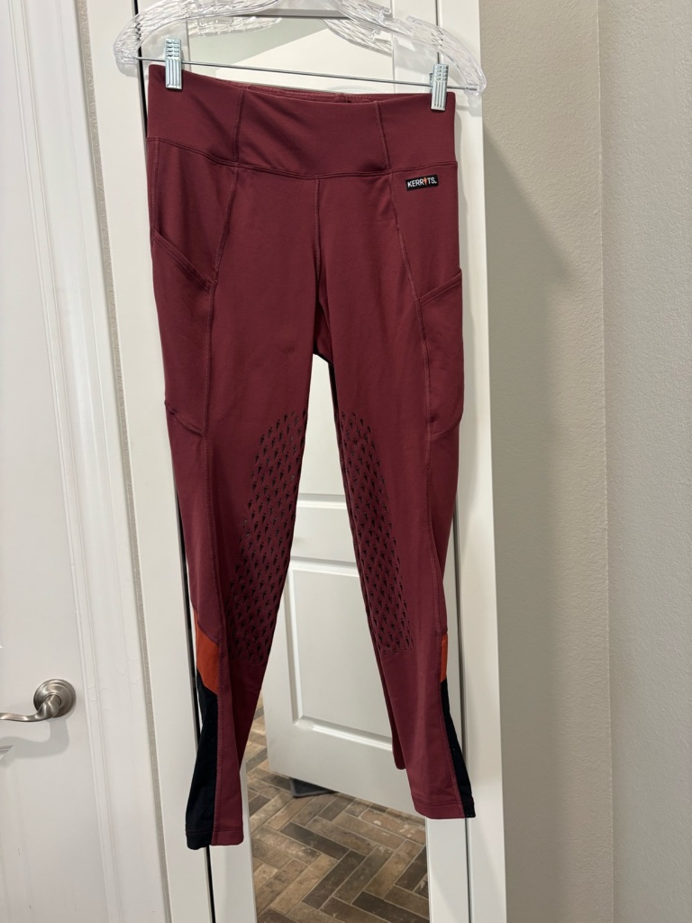 Kerrits Maroon Performance Riding Breeches
